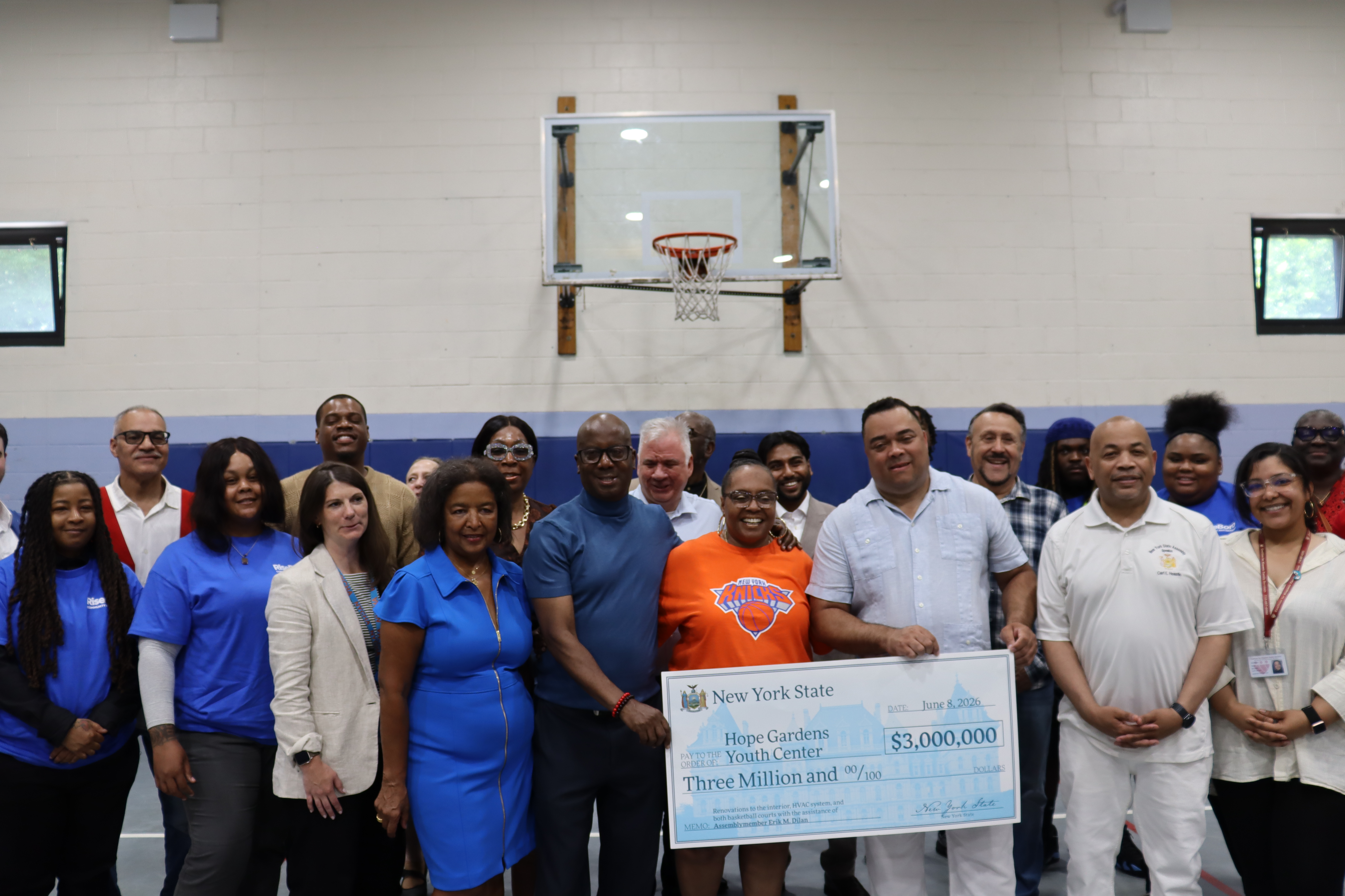 NYCHA youth center renovation news image.